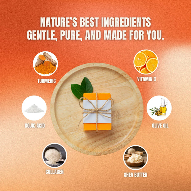 Brightening Turmeric & Kojic Acid Soap
