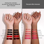KIMUSE Peel Off Lip Liner Stain, Long Lasting Lip Tint Stain Peel Off, Waterproof, Transfer Proof,