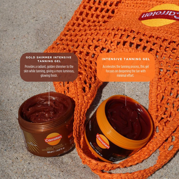 Intensive Tanning Gel  Browning Tan Accelerator  Non-Greasy, Water-Resistant