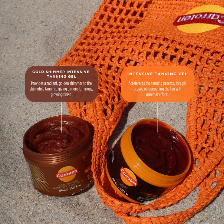 Intensive Tanning Gel  Browning Tan Accelerator  Non-Greasy, Water-Resistant