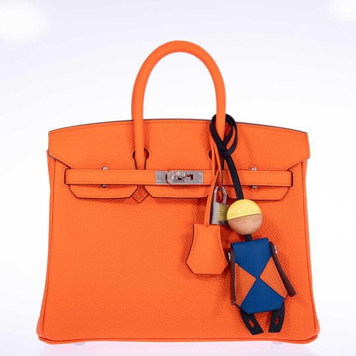 Hermès Jockey Charm in Mysore Leather